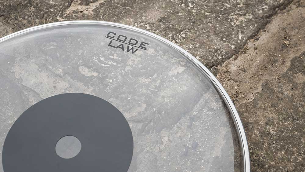 Code 'Law' Series Drum Heads Drumattic