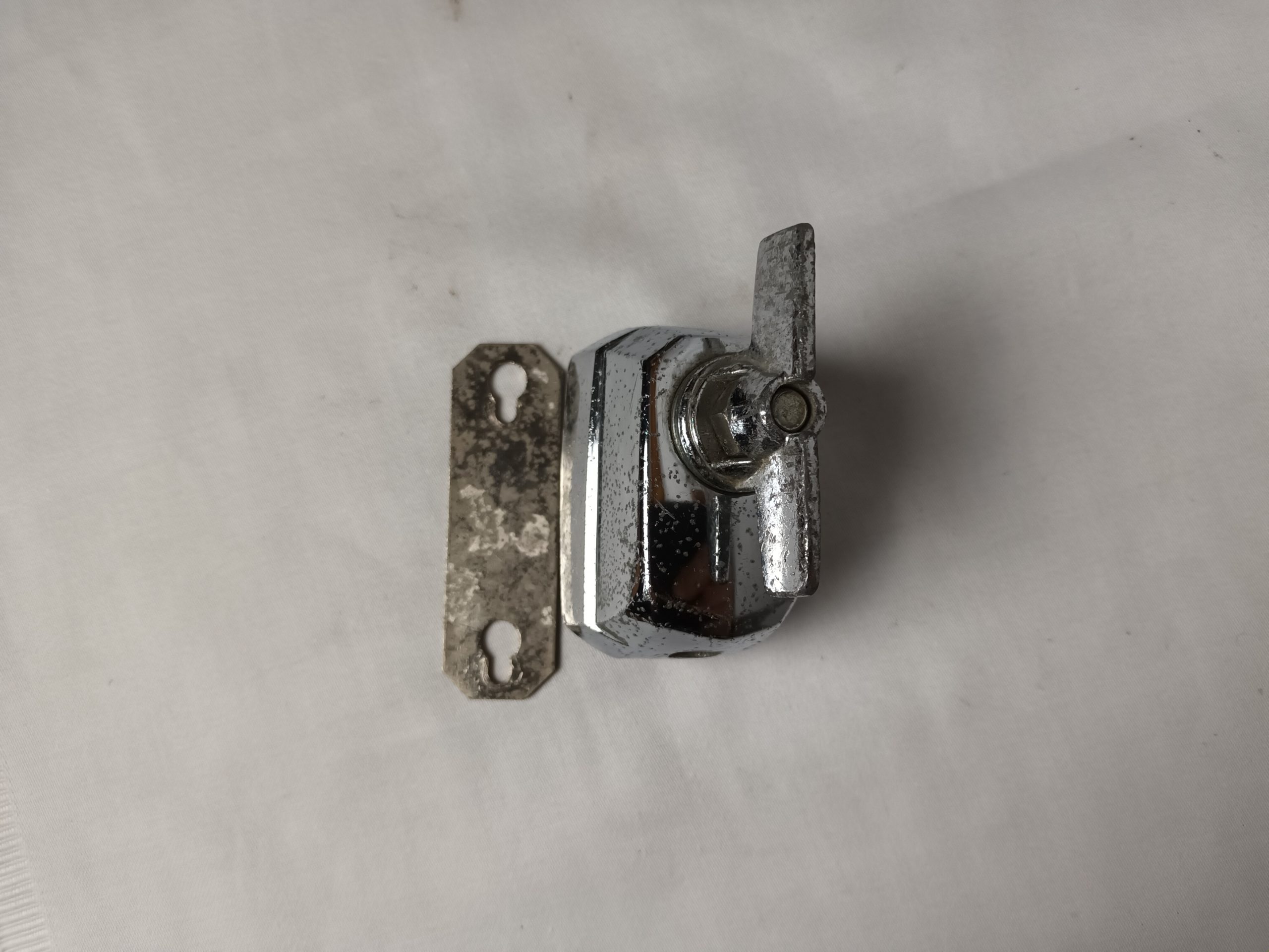 Premier Lokfast Floor Tom Leg Mount Bracket Chrome Drumattic