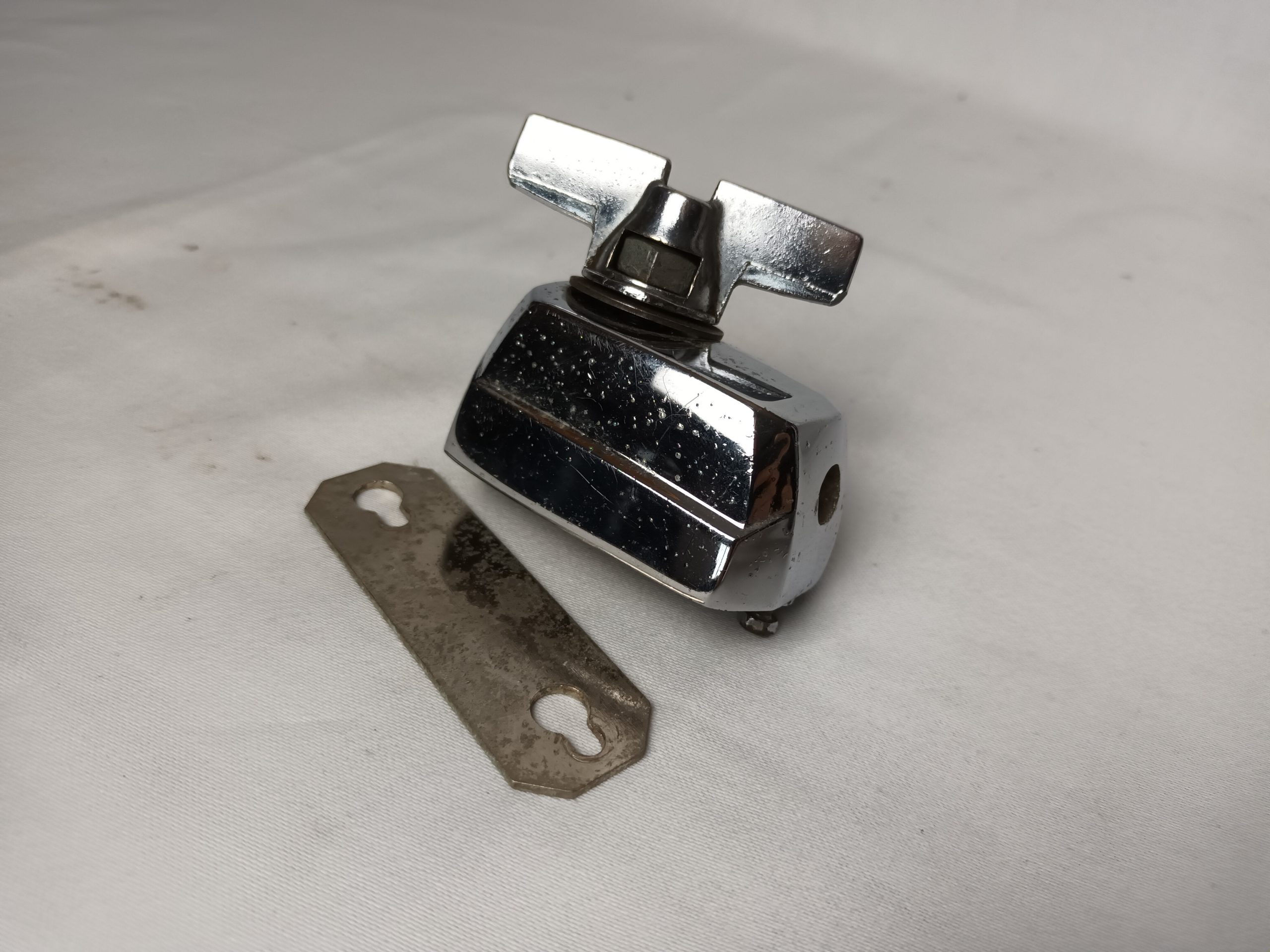 Premier Lokfast Floor Tom Leg Mount Bracket Chrome Drumattic