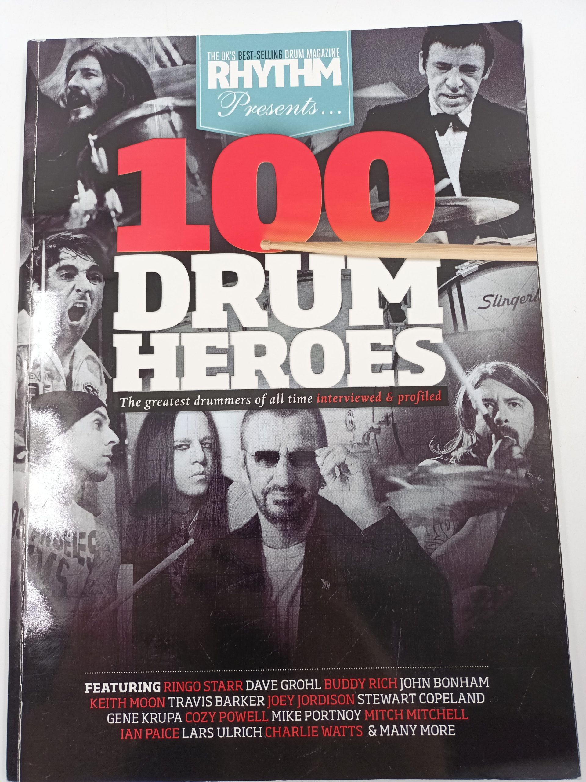 '100 Drum Heroes' by Rhythm Book Drumattic