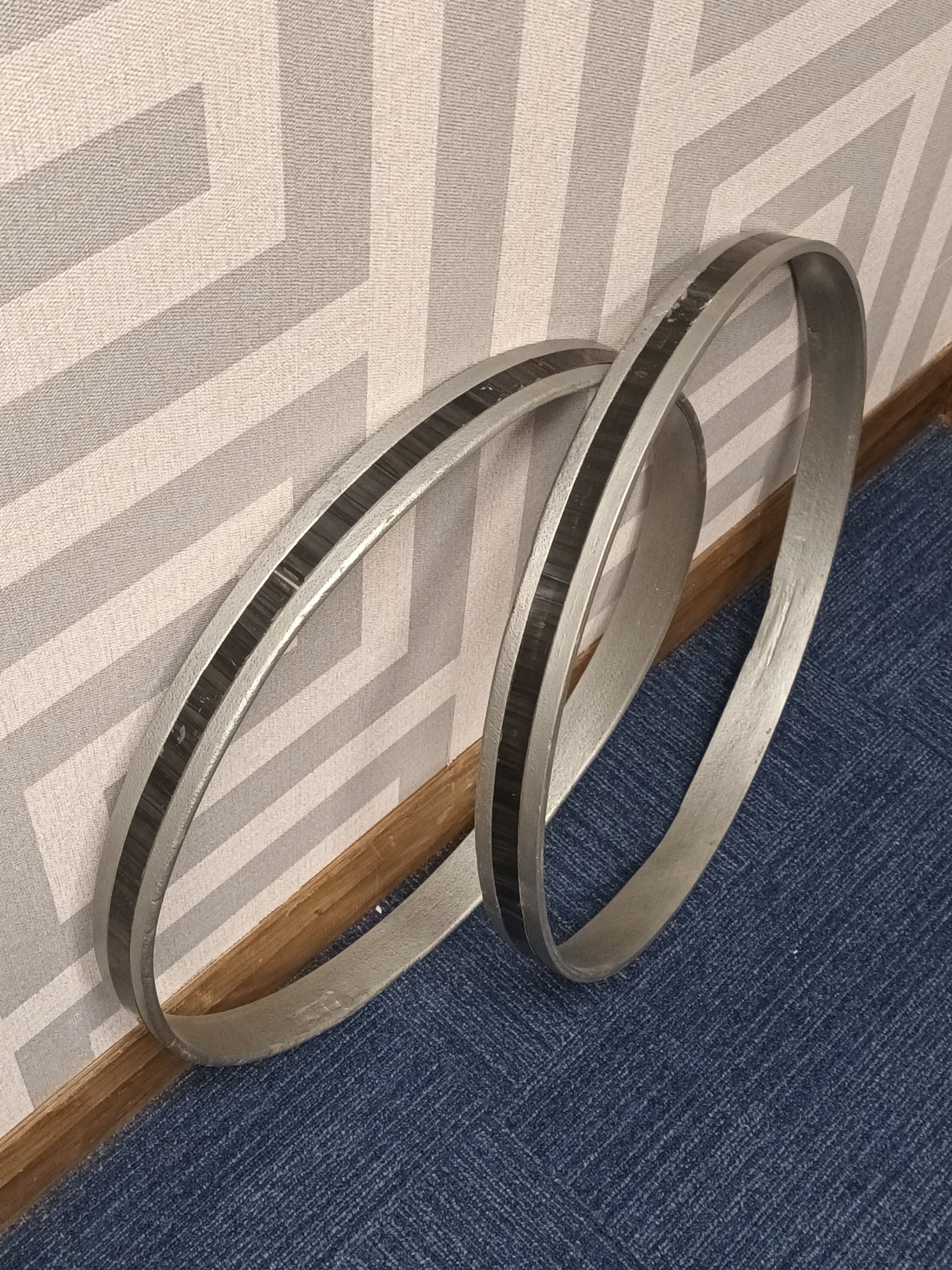 Pair of Trixon 20″ Bass Drum Hoops
