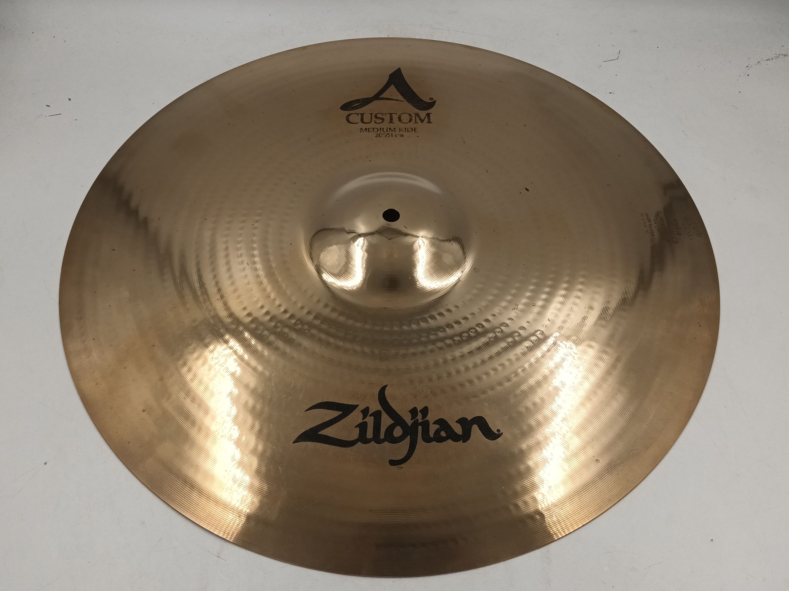 Zildjian 20″ A Custom Medium Ride Cymbal