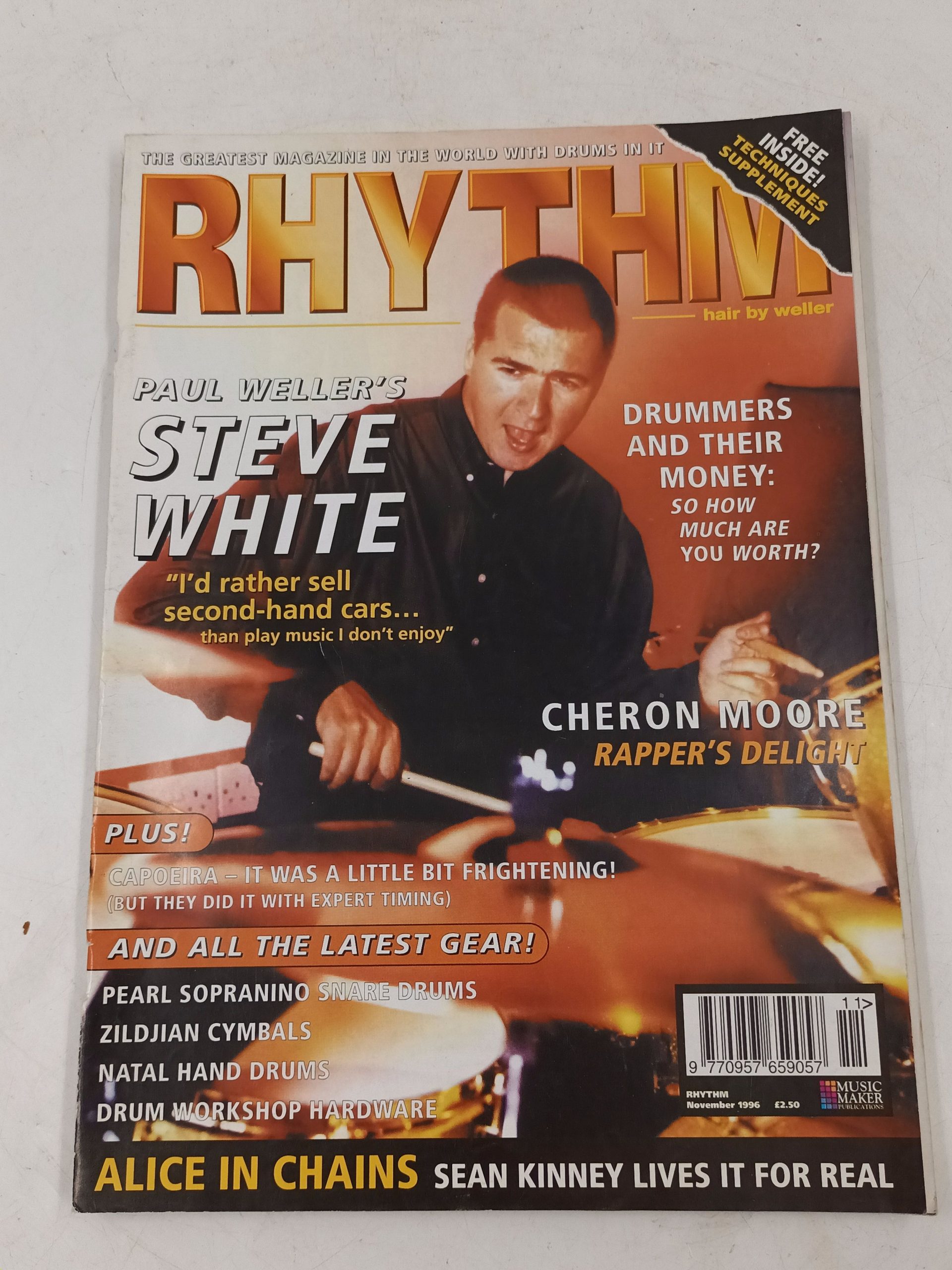 Rhythm Magazine – November 1996 – Vol 12 Issue 5