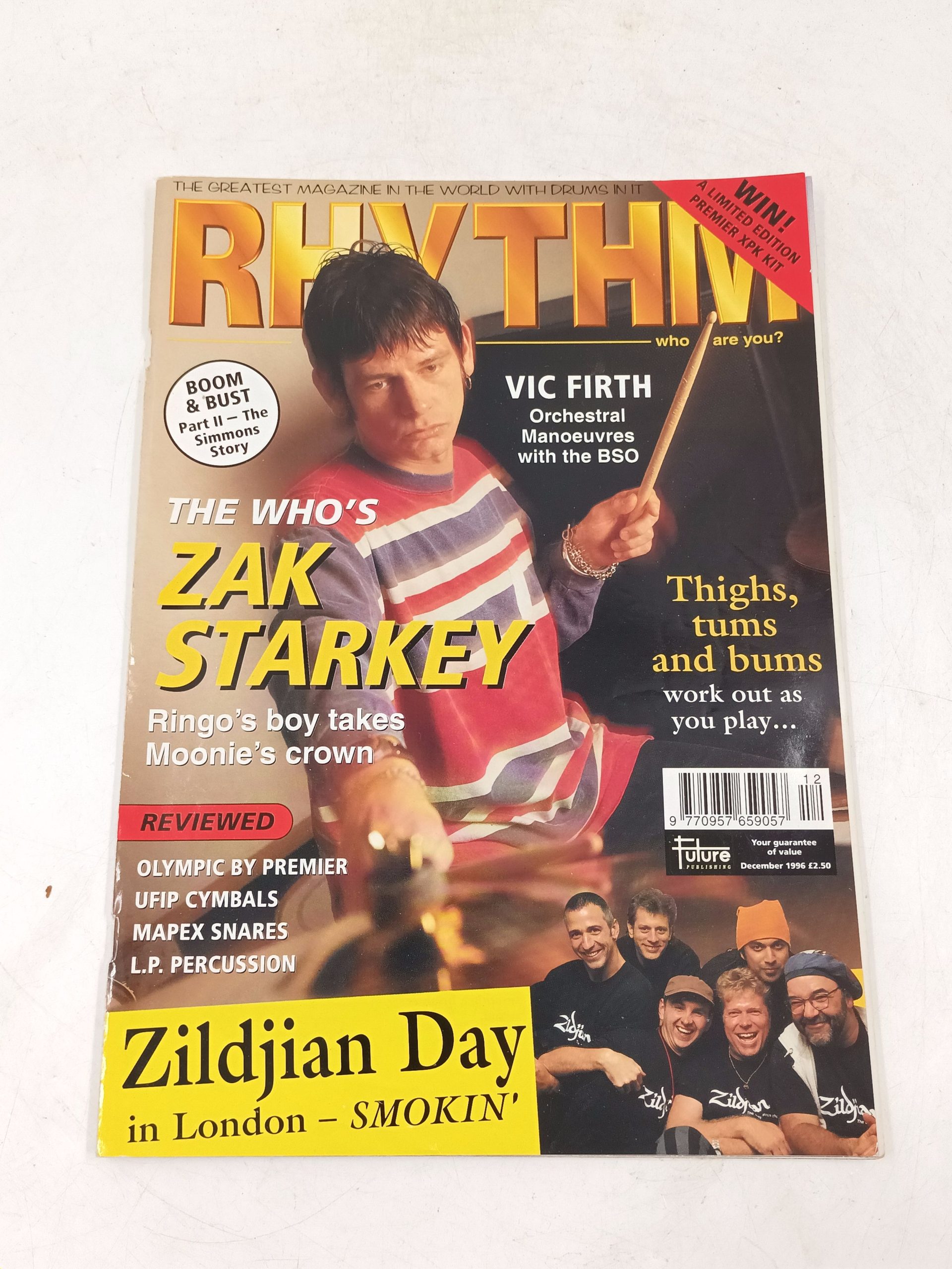 Rhythm Magazine – December 1996 – Vol 12 Issue 6